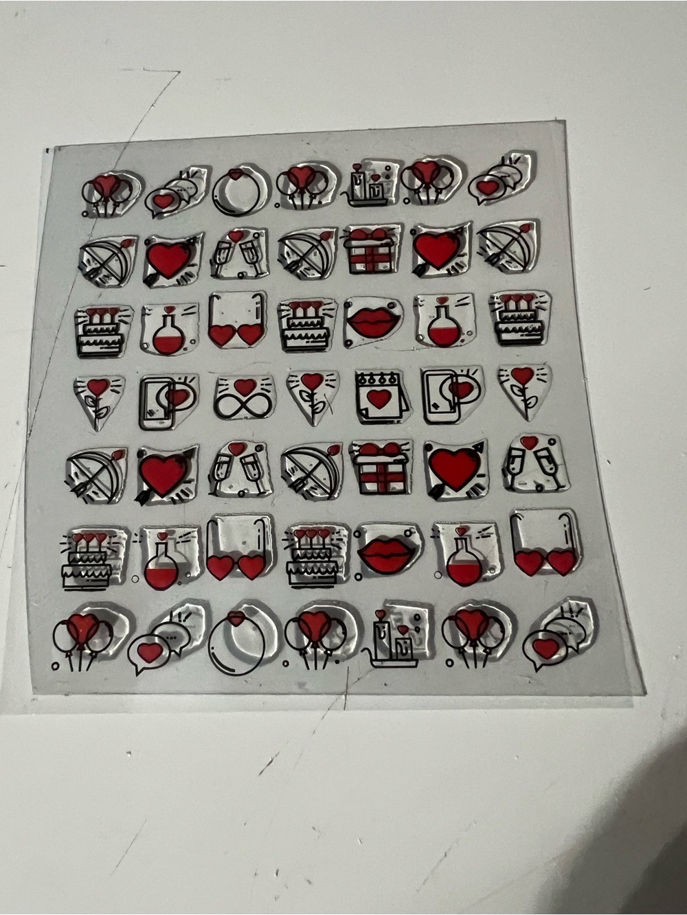 Valentine’s Day Nail Art Stickers
